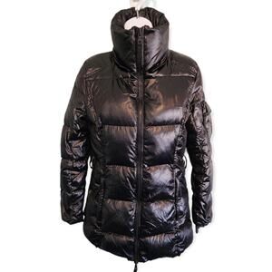 S13 Black Quilted Puffer Jacket Size XS